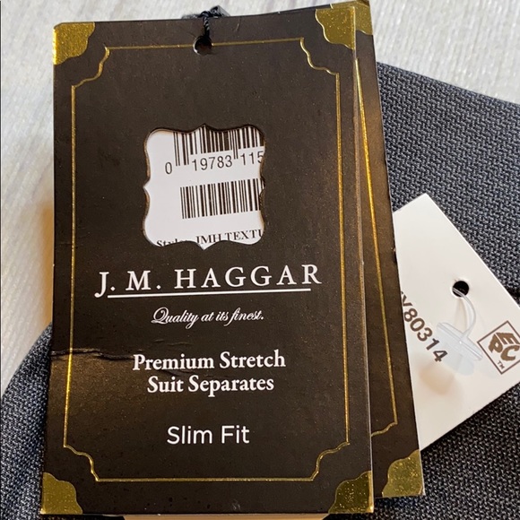 J.M HAGGAR MENA SLIM FIT PANTS SIZE 32x32 - Picture 4 of 7